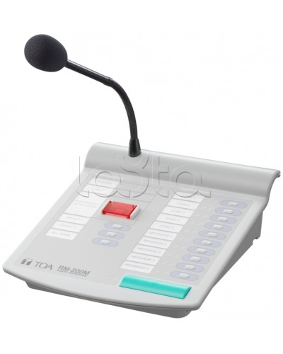 Панель микрофонная TOА RM-200M S в Прокопьевске Системы оповещения и трансляции TOA Pintop.ru