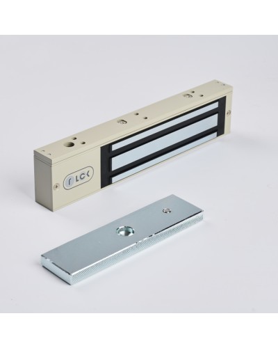 R-Lock RL-EM280-L0G - Электромагнитный замкок, 280кг, DC12/24B, цвет серый, RAL7032 (галечный серый) в Прокопьевске Электромагнитные замки Pintop.ru