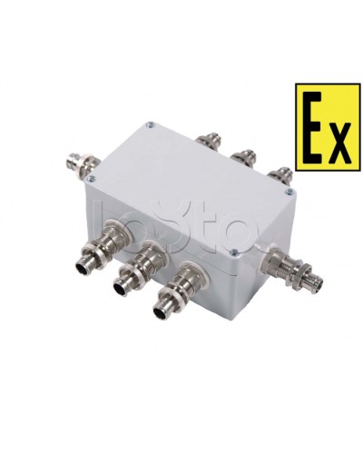 Коробка коммутационная взрывозащищенная Компания СМД КВМК Exe А 101008 в Прокопьевске Комутационные взрывозащищенные коробки Pintop.ru