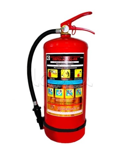Огнетушитель воздушно-пенный Ярпожинвест ОВП-10(з) в Прокопьевске Огнетушители Pintop.ru
