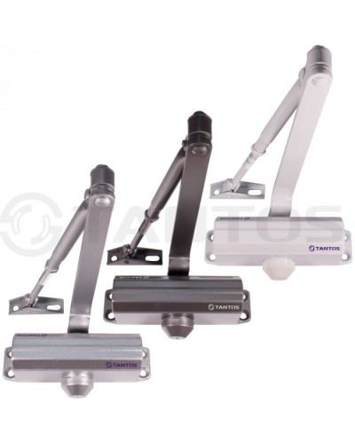 Доводчик дверной Tantos TS-DC085 Freeze (Белый) в Прокопьевске Доводчики Pintop.ru