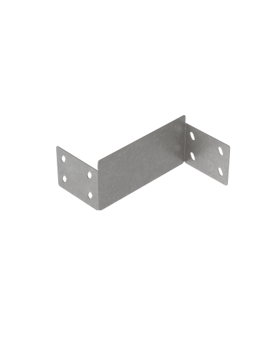 Переходник лестничный универсальный 100х400 s:1,2 мм HD85 N КМ-профиль (LPD3-400 HD85 N) в Прокопьевске Аксессуары для лотков Pintop.ru