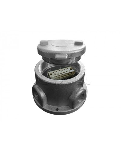 Ех-коробка металлическая Магнито-Контакт «СЕВЕРЛЕНД» П, МКВМ М20 + МКВМ М20 в Прокопьевске Распределительные коробки Pintop.ru