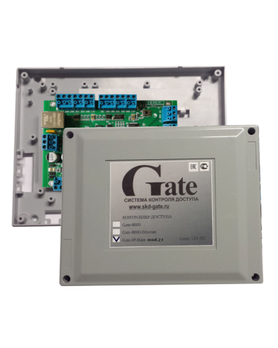 Базовый контроллер СКУД Gate-IP-Base mod.23 в Прокопьевске Сетевая СКУД - Gate Pintop.ru