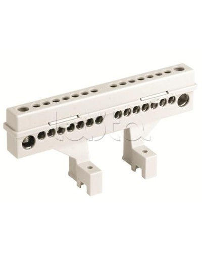 Блок клеммный (2х8 модуля + суппорты) в комплекте с крепежом DKC 87508 в Прокопьевске Клеммные колодки Pintop.ru