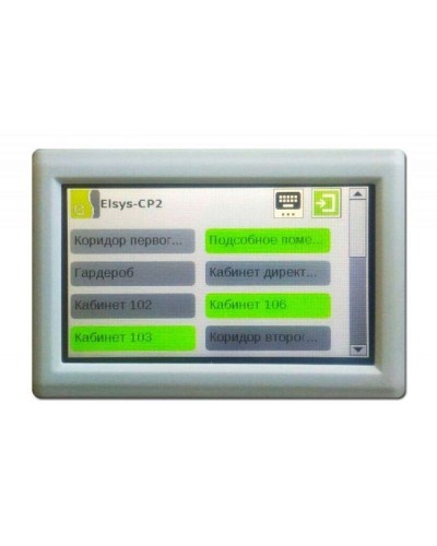 Клавиатура подсистемы охранной сигнализации СКУД Elsys Elsys-CP2 Black в Прокопьевске Дополнительное оборудование для СКУД Pintop.ru