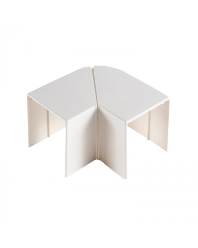 RL 60x60 Угол плоский (1шт) 1кор.=100шт. Экопласт в Прокопьевске Аксессуары для кабель-канала Pintop.ru