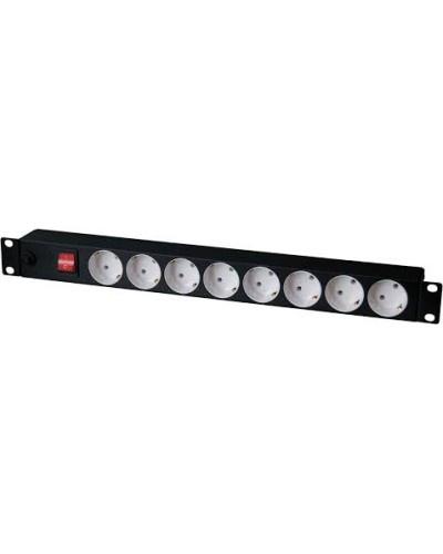 Блок розеток 19 TLK (TLK-RS08M1N-BK) в Прокопьевске Блоки розеток Pintop.ru