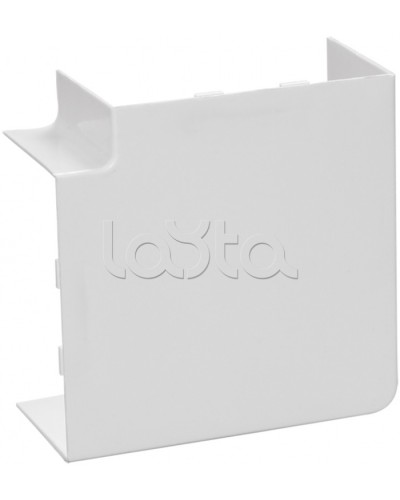 Поворот на 90° КМП 40x16 IEK CKMP10D-P-040-016-K01 в Прокопьевске Аксессуары для кабель-канала Pintop.ru