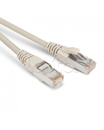 Патч-корд RJ45-RJ45, 4 пары, STP, кат.5е, LSZH (3м) Hyperline PC-LPM-STP-RJ45-RJ45-C5e-3M-LSZH-GY в Прокопьевске Патчкорды (медные) Pintop.ru
