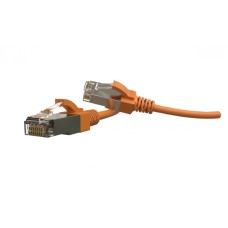 Патч-корд S/FTP Hyperline (PC-LPT-SFTP-RJ45-RJ45-C6-5M-LSZH-OR)