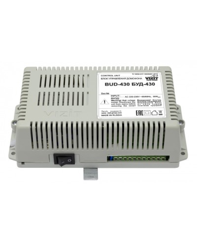 Блок управления Vizit БУД-430M в Прокопьевске Блоки управления многоабонентные Pintop.ru