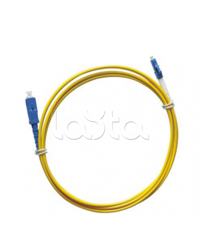 Патч-корд оптический LANMASTER LAN-LC-SC/SU-1.5 в Прокопьевске Патч-корды и пигтейлы Pintop.ru