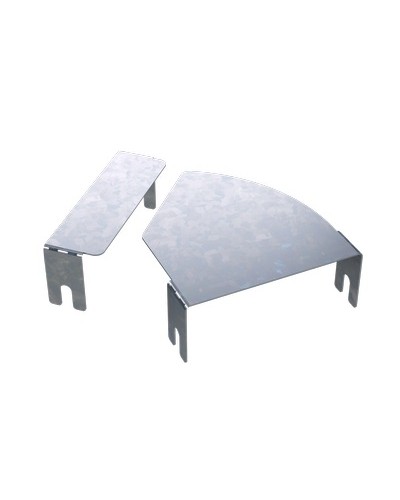 Крышка для угла горизонтального изменяемого угла CPO 0-45 осн.400 DKC 38014 в Прокопьевске Аксессуары для лотков Pintop.ru