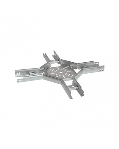 Х-образный ответвитель лестничный 600х100 (1,5 мм) Промрукав (PR08.5656) в Прокопьевске Аксессуары для лотков Pintop.ru