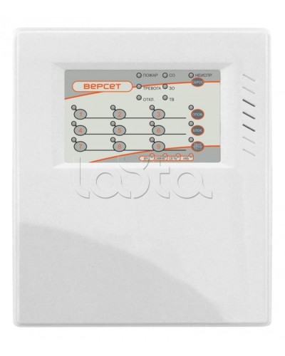 Прибор приемно-контрольный охранно-пожарный ВЕРСЕТ 09 в Прокопьевске Приемно-контрольные приборы Pintop.ru