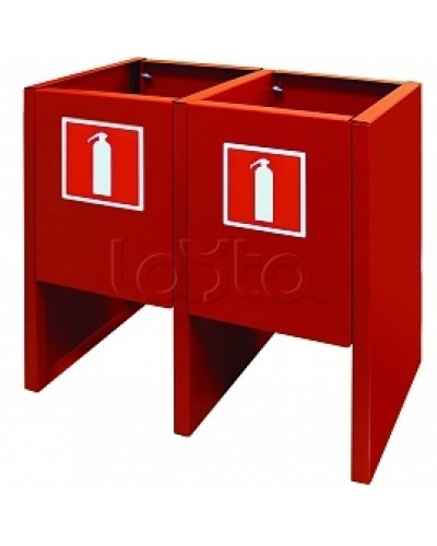 Подставка ПОЖТЕХНИКА Подставка под 2 огнетушителя ПРЕСТИЖ-К в Прокопьевске Аксессуары для огнетушителей Pintop.ru