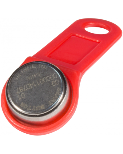 Ключ Tantos TM1990A iButton TS (красный) в Прокопьевске Дополнительное оборудование для СКУД Pintop.ru