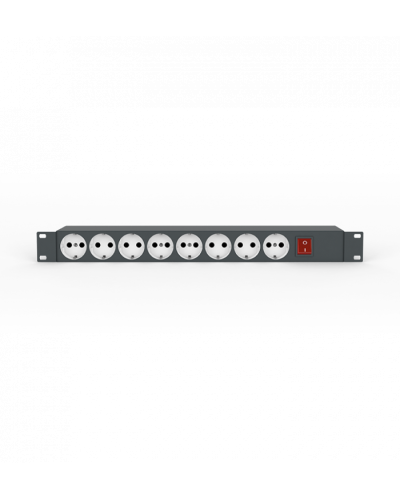 Блок розеток 1U, 8 розеток Sonar RD-8 (pwc) в Прокопьевске 19 оборудование (рэковое/стоечное) Sonar Pintop.ru