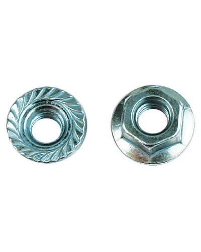 Гайка с насечкой, препятствующей откручиванию М6 DKC CM100600 в Прокопьевске Крепеж Pintop.ru