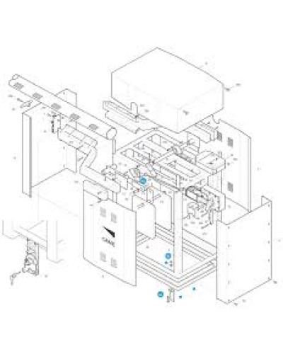 Болт крепления пружины G3000 верхний Came 119RIG422 в Прокопьевске Запчасти для шлагбаумов и автоматики Pintop.ru