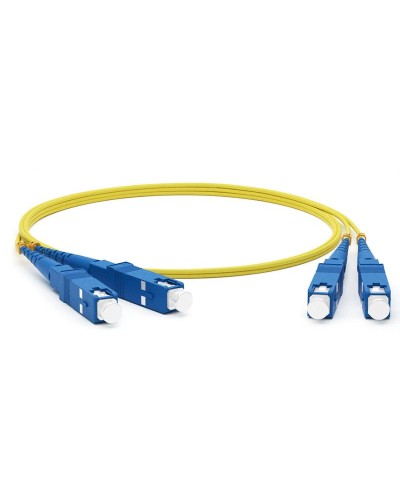 Патч-корд оптический соединительный (SM), 9/125 (OS2), SC/UPC-SC/UPC, (Duplex), LSZH, 1м 50-2011 в Прокопьевске Патч-корды оптические Pintop.ru
