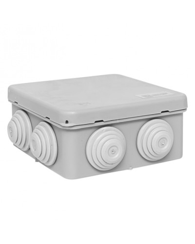 Коробка распределительная КМР-030-031 с крышкой наружн (85х85х40) 8 мембр вводов IP55 EKF (plc-kmr-030-031) в Прокопьевске Распределительные коробки Pintop.ru