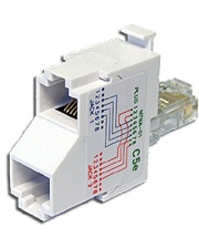 T-адаптер 2 телефонных порта TWT TWT-T-U2-U2 в Прокопьевске Проходные адаптеры Pintop.ru