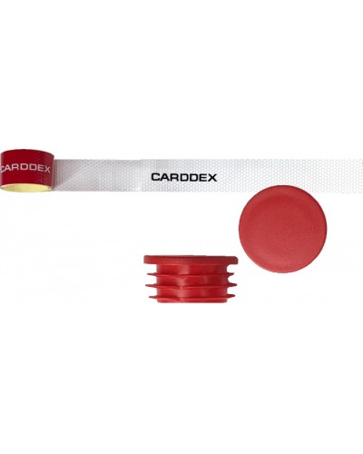 Комплект для стрел (наклейки + заглушки) CARDDEX RS-04B в Прокопьевске Запчасти для шлагбаумов и автоматики Pintop.ru