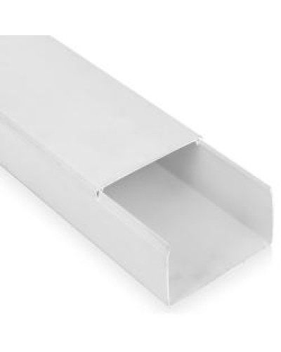 Кабель-канал 100х60 ECOLINE (8 м/уп) IEK (CKK11-100-060-1-K01) в Прокопьевске Кабель-канал Pintop.ru