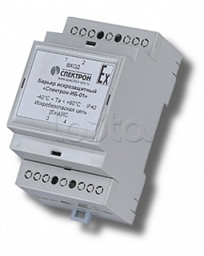 Барьер искрозащиты для цепей питания Спектрон-ИБ-01 в Прокопьевске Устройства защиты операционных процессоров (ОПС) Pintop.ru