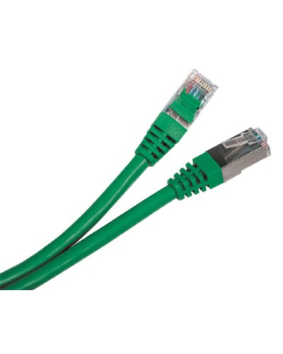 Патч-корд экранированный Hyperline PC-LPM-STP-RJ45-RJ45-C5e-2M-LSZH-GN в Прокопьевске Патчкорды (медные) Pintop.ru