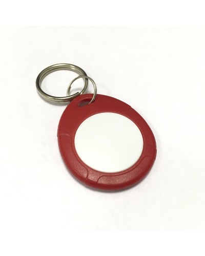 Брелок IronLogic IL-07MRW, с кольцом, красный + белый в Прокопьевске Оптовые идентификаторы Pintop.ru