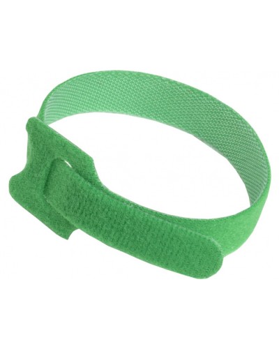 ITK Хомут-липучка ХКл 14х135мм с м/з зеленый (100шт) (HKVG-W14-L135) в Прокопьевске Стяжки-хомуты Pintop.ru