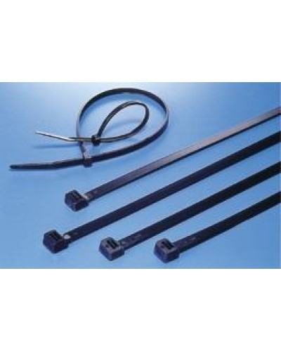 Хомут-стяжка нейлоновый, неоткрывающийся, 200х3.6 мм, черные Hyperline GT-200IC (100 шт/уп) в Прокопьевске Стяжки-хомуты Pintop.ru