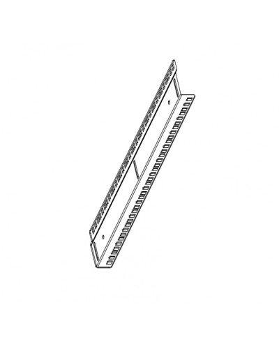 Комплект юнитовых направляющих (2 шт) для шкафов серии ШТВ-1/2 высотой 12U в Прокопьевске Аксессуары для стоек и шкафов Pintop.ru