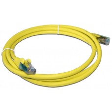 Патч-корд RJ45 - RJ45, 4 пары, FTP, категория 6A, 5 м, желтый, LSZH LANMASTER LAN-PC45/S6A-5.0-YL