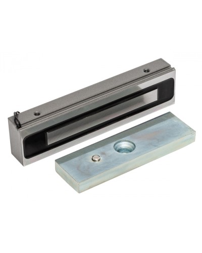 Электромагнитный замок AccordTec ML-200K-3 Premium Grey с планкой в Прокопьевске Электромагнитные замки Pintop.ru