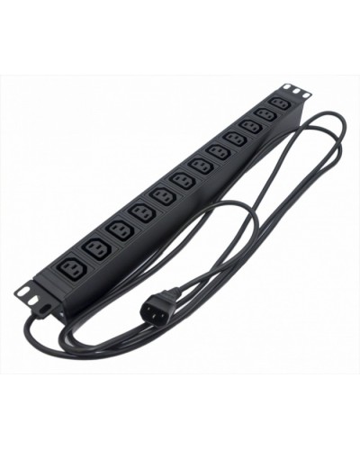 Блок розеток Hyperline SHE19-12IEC-2.5IEC в Прокопьевске Блоки розеток Pintop.ru