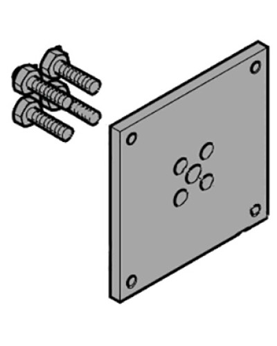 Фланец крепления стрелы шлагбаума 0,15*0,15 Came 119RIG169 в Прокопьевске Запчасти для шлагбаумов и автоматики Pintop.ru