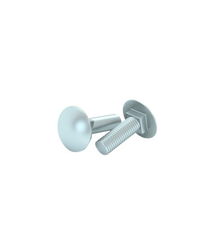 Болт с полукруглой головкой и квадратным подголовком М8х70 мм DIN 603 (упак. 30 шт) КМ-Профиль (BTG8-70) в Прокопьевске Крепеж Pintop.ru