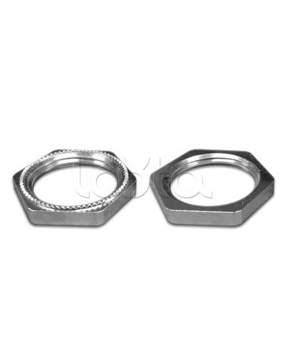 Гайка М40х1,5, полиамид, цвет черный DKC PAGM40N в Прокопьевске Крепеж Pintop.ru