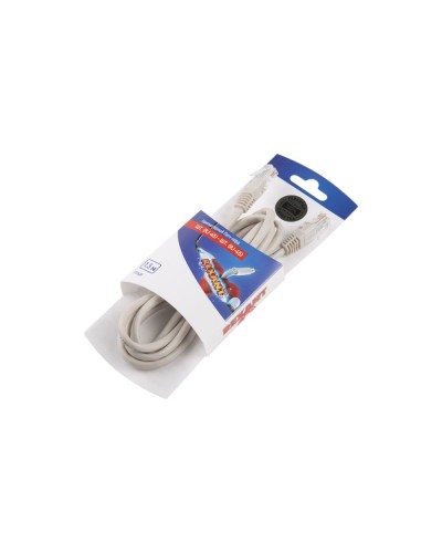 Патч-корд U/UTP RJ45-RJ45, CAT 5e, PVC, серый, 1,5м REXANT 06-3202 в Прокопьевске Патчкорды (медные) Pintop.ru