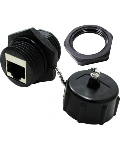 Индустриальный соединительный модуль, IP68, экранированный, категории 5e LANMASTER (LAN-KCP45S5E-WP) в Прокопьевске Проходные адаптеры Pintop.ru