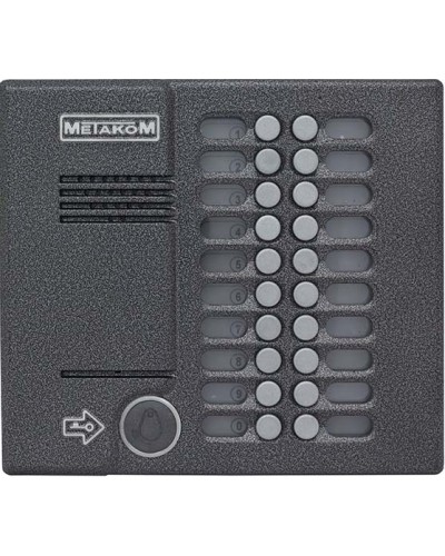 Блок вызова домофона Метаком MK20.2-RFEN в Прокопьевске Вызывные аудиопанели малоабонентные Pintop.ru