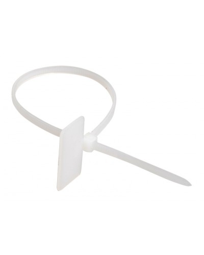 Хомут с площадкой ХП1 2,5х110 IEK UHH61-3-110-100 в Прокопьевске Стяжки-хомуты Pintop.ru