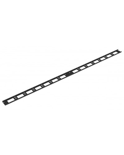 Органайзер кабельный вертикальный 47U TLK TLK-OV75-2-47U-I-BK в Прокопьевске Кабельные органайзеры Pintop.ru