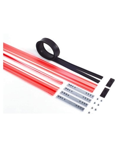 Faac 105402 - Комплект: 2 боковых и 1 зажимной профили Faac 105402 в Прокопьевске Запчасти для шлагбаумов и автоматики Pintop.ru