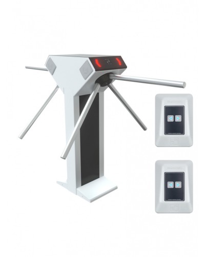 CARDDEX Комплект двухпроходной сетевой проходной STR-04NEC в Прокопьевске Турникеты Pintop.ru