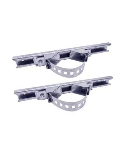 Комплект крепления на столб для станций 200-300 мм OSNOVO в Прокопьевске Системы видеонаблюдения Pintop.ru